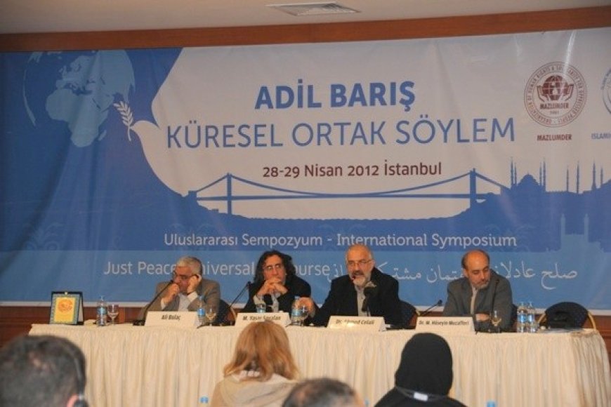 MAZLUMDER ve IWFP Tarafından “Adil Barış: Küresel Ortak Söylem” Sempozyumu Gerçekleştirildi