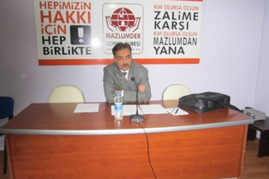 KONYA, MAYIS SEMİNERİNDE TİKA'YI KONUŞTU
