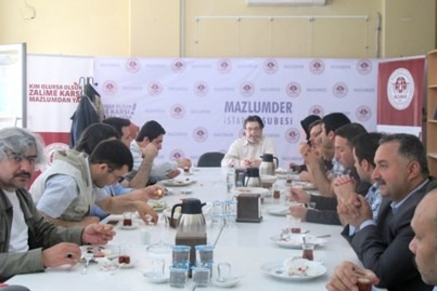 MAZLUMDER İstanbul, İnsan Hakları Okulu Öğrencileri ile Kahvaltılı İstişare Toplantısında Buluştu