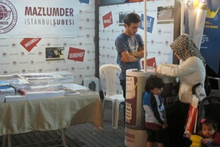 MAZLUMDER İstanbul Stantlarında Buluşalım
