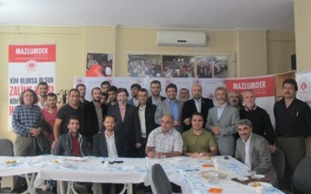 MAZLUMDER İstanbul Şubesi, Geleneksel Bayramlaşmasında Üye ve Gönüllüleri İle Buluştu