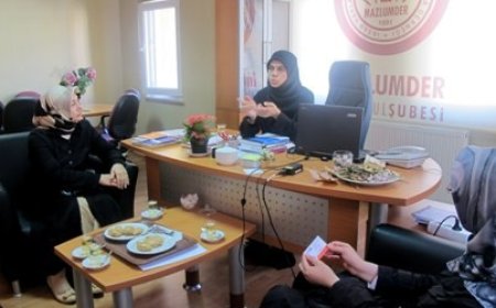 Makedonya Kadınlar İlerleme Derneği MAZLUMDER İstanbul Şubesi'ni Ziyaret Etti
