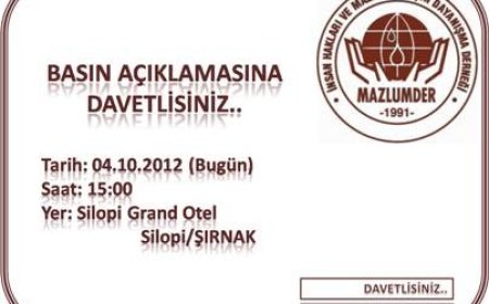BASIN TOPLANTISINA DAVETLİSİNİZ
