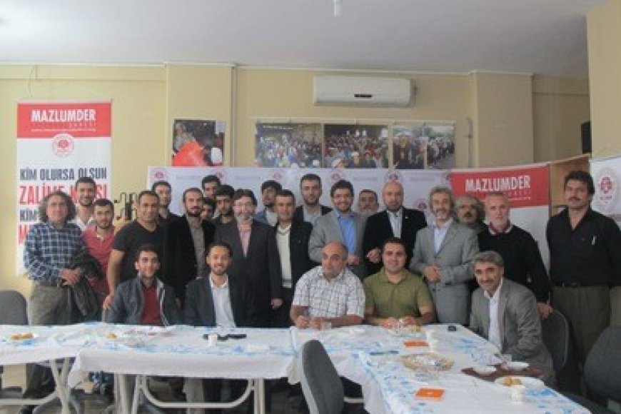 MAZLUMDER İstanbul Şubesi, Geleneksel Bayramlaşmasında Üye ve Gönüllüleri İle Buluştu