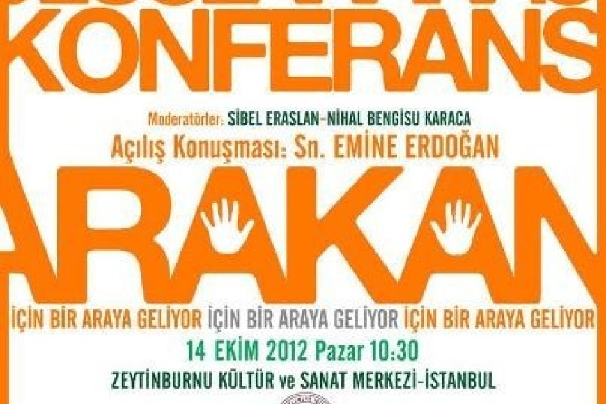 MAZLUMDER “ULUSLARARASI ARAKAN KONFERANSI” DÜZENLİYOR