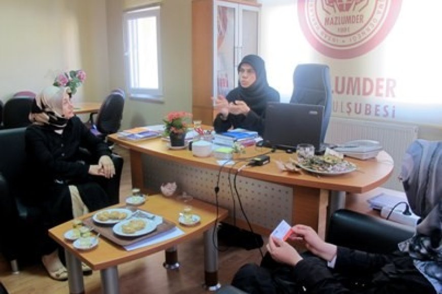 Makedonya Kadınlar İlerleme Derneği MAZLUMDER İstanbul Şubesi'ni Ziyaret Etti
