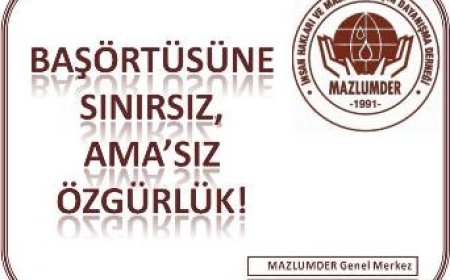 ZORUNLU EĞİTİMDE BAŞÖRTÜSÜ YASAĞINI PROTESTOYA DAVET!