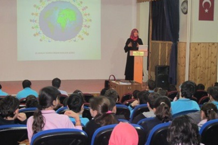 MAZLUMDER İstanbul Şubesi’nden Bağcılar Birikim Koleji Öğrencilerine Seminer