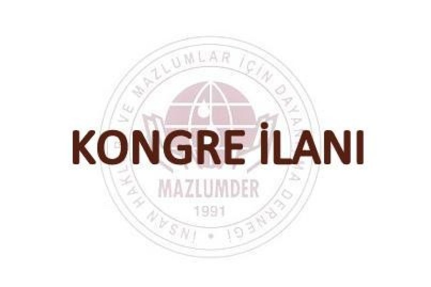 KONGRE İLANI