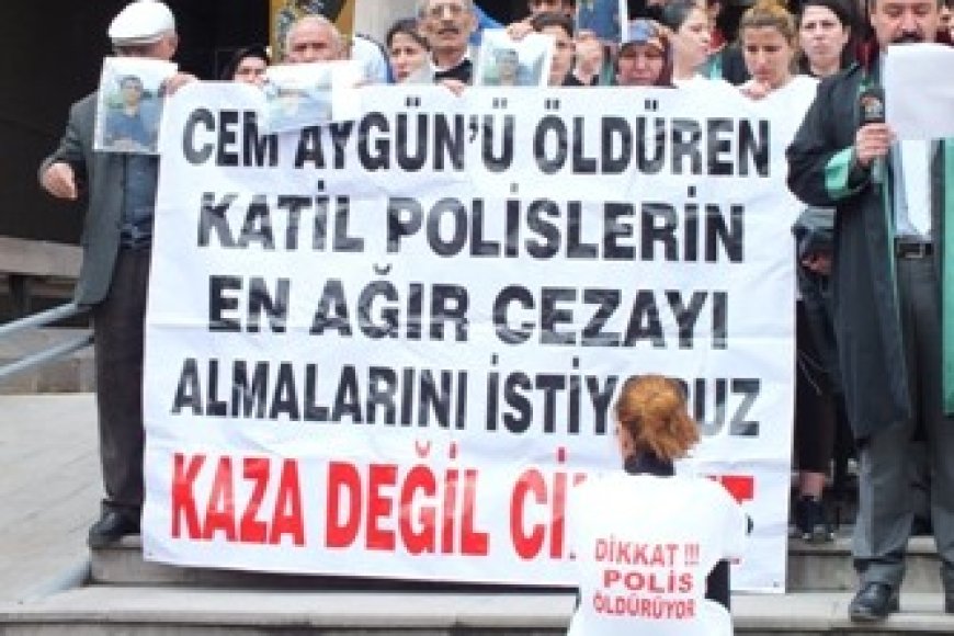 CEM AYGÜN'Ü ÖLDÜREN POLİS GÖREVİNE DEVAM EDİYOR!