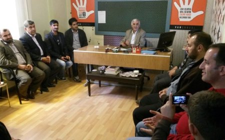 VAN MAZLUMDER ŞUBESİNDE BAYRAMLAŞMA