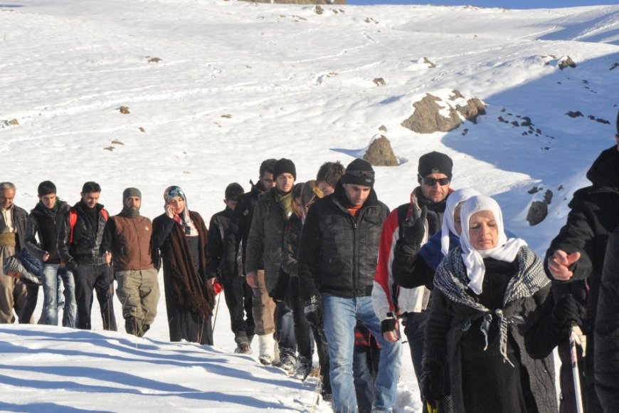 ROBOSKİ’YE ADALET İÇİN EREK DAĞINDA BASIN AÇIKLAMASI