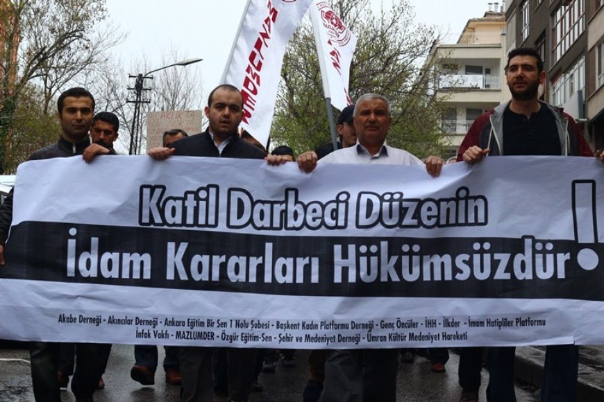 Ankara'daki Stk'lar Mısır'da İhvan-ı Müslim'in Üyelerine Verilen İdam Cezası Protesto Etti