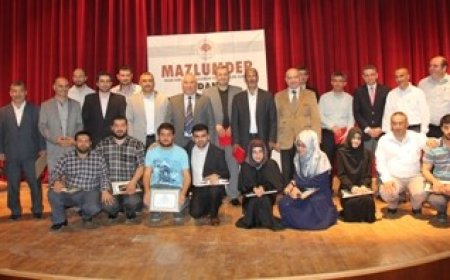 Mazlumder Adana Şubesinden Mülteci Paneli