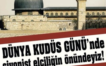 MAZLUMDER'in Geleneksel Dünya Kudüs Günü İftarına Davetlisiniz