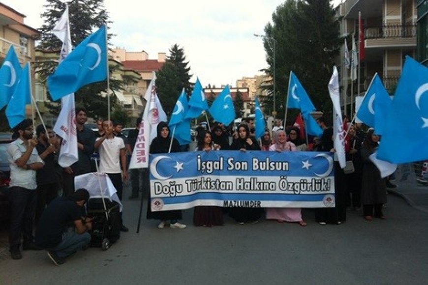 MAZLUMDER Çin Büyükelçiliğinde İftar ve Basın Açıklaması Gerçekleştirdi