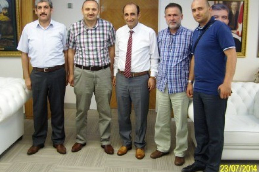 MAZLUMDER BURSA YILDIRIM BELEDİYE BAŞKANI’NI ZİYARET ETTİ