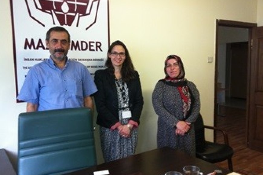 MAZLUMDER’e Avusturalya Büyükelçiliği Başkâtibinden Ziyaret