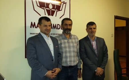 Irak Kürdistan İslami Hareket Partisi’nden Mazlumder Genel Merkezi’ne ziyaret