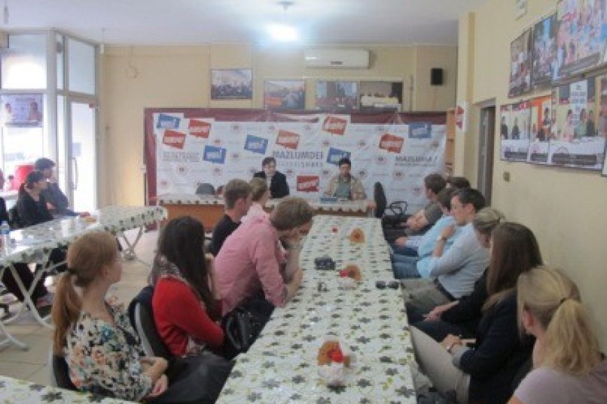 Almanya’dan Gelen Hukuk Fakültesi Öğrencilerinden MAZLUMDER İstanbul’a Ziyaret