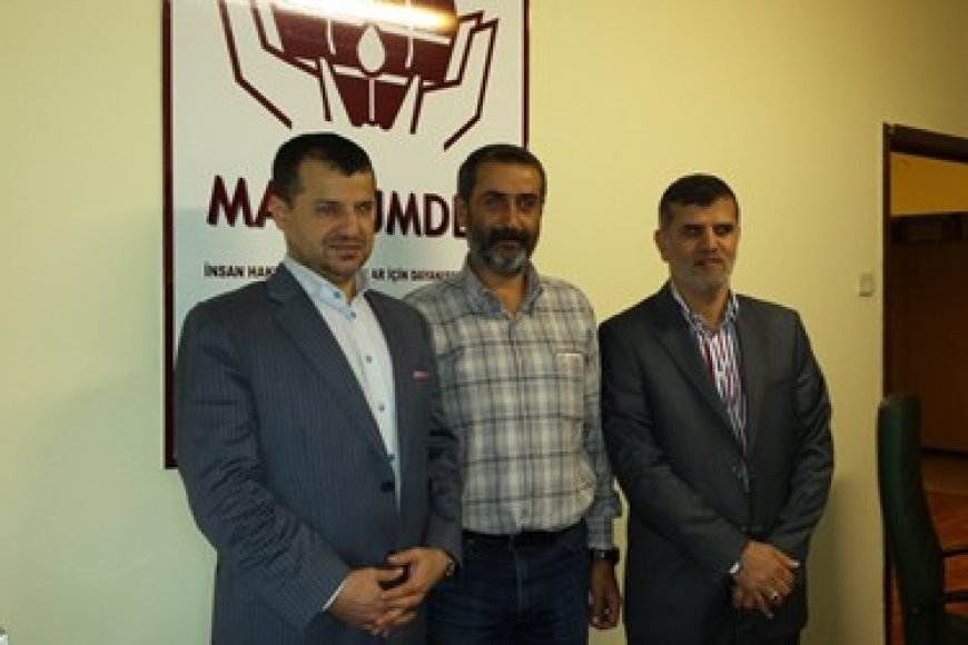 Irak Kürdistan İslami Hareket Partisi’nden Mazlumder Genel Merkezi’ne ziyaret