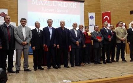 MAZLUMDER, VEFA GECESİNDE BİR ARAYA GELDİ
