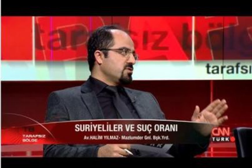 MAZLUMDER Gen.Bşk.Yrd. Av. Halim Yılmaz'ın da Konuk Olduğu Tarafsız Bölge'de Suriyeli Mülteciler Konusu Değerlendirildi