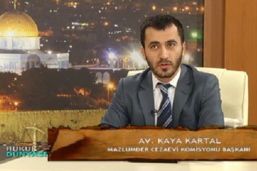 MAZLUMDER Cezaevi Komisyonu Başkanı Av. Kaya Kartal Kudüs TV'de Cezaevindeki İhlalleri Anlattı