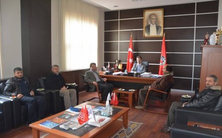 Mazlum'Der, Konya Baro başkanı Av. Fevzi Kayacan’ı ziyaret etti.