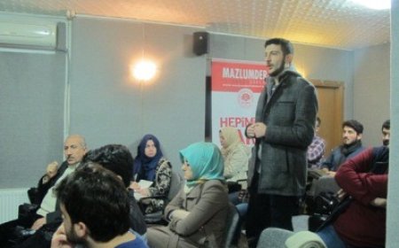 Gençler MAZLUMDER’de İnsan Hakları Mücadelesini ve MAZLUMDER Tecrübesini Tartıştılar