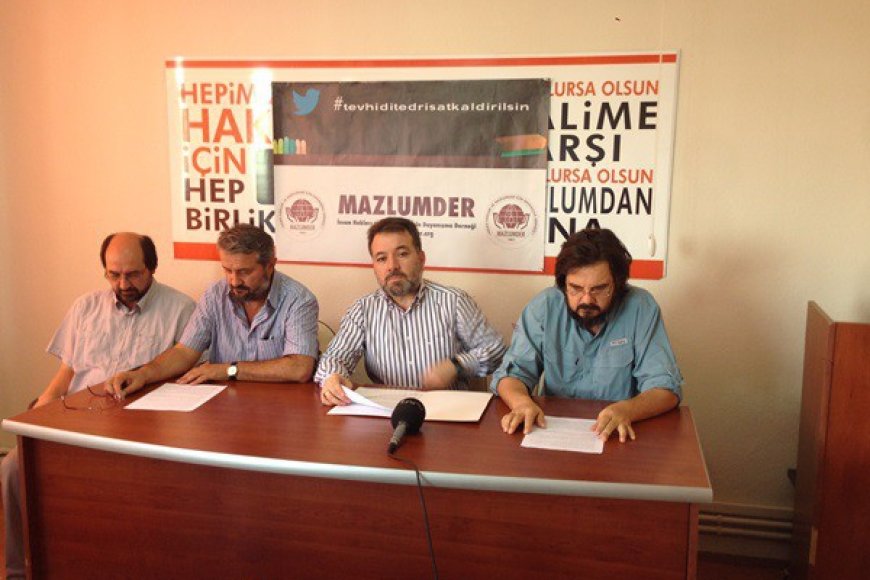 MAZLUMDER KONYA ŞUBESİ BAŞKANI DERVİŞ ARGUN’UN 10 ARALIK DÜNYA İNSAN HAKLARI GÜNÜNE İLİŞKİN AÇIKLAMASI YAPT