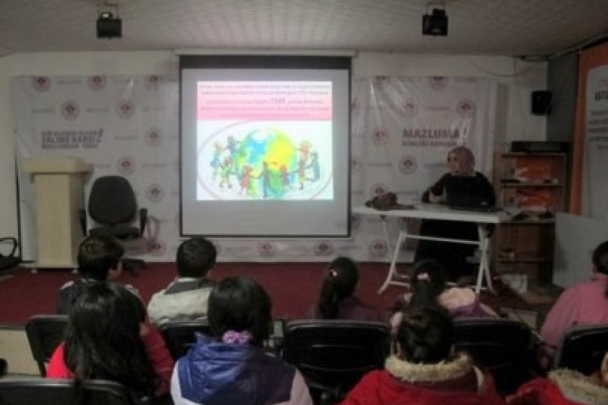 Ortaöğretim Öğrencileri Dünya İnsan Hakları Haftası’nda MAZLUMDER İstanbul’u Ziyaret Etti