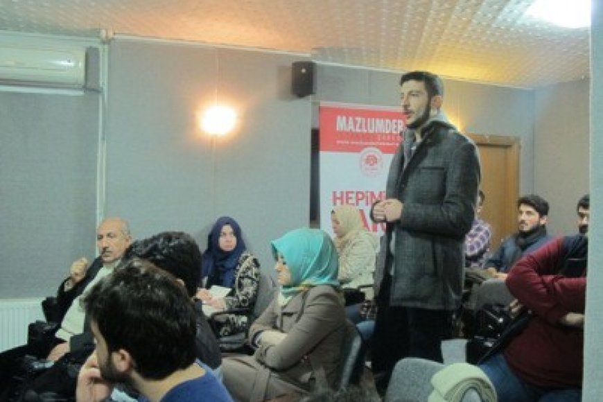 Gençler MAZLUMDER’de İnsan Hakları Mücadelesini ve MAZLUMDER Tecrübesini Tartıştılar