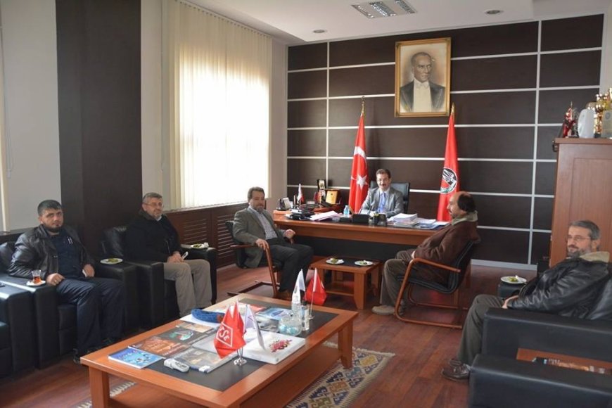 Mazlum'Der, Konya Baro başkanı Av. Fevzi Kayacan’ı ziyaret etti.