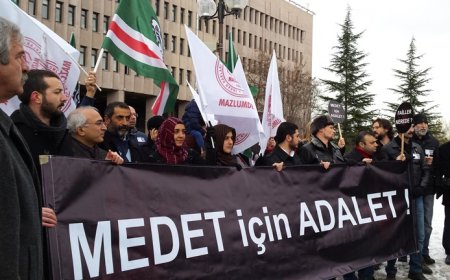 Medet Önlü'ye Adalet için Ankara Adliyesindeydik