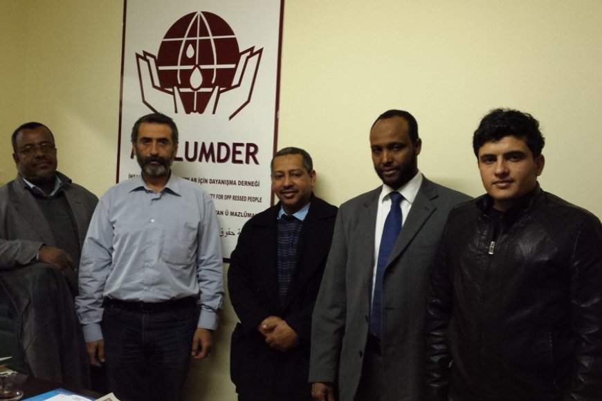 MAZLUMDER Genel Merkezi’ne Eritre Dışişleri Bakanı’ndan Ziyaret