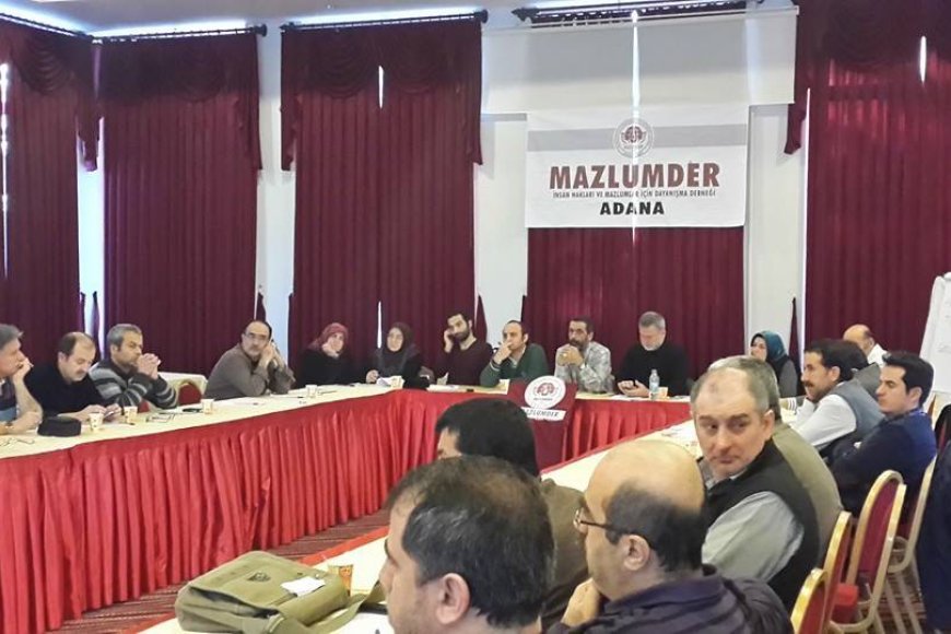 MAZLUMDER 10. GYK toplantısını Adana’da gerçekleştirdi