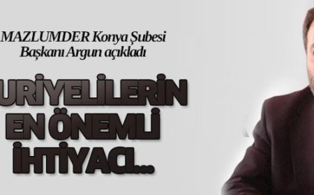 Suriyeli Sığınmacıların En Önemli Sorunu "Barınma"