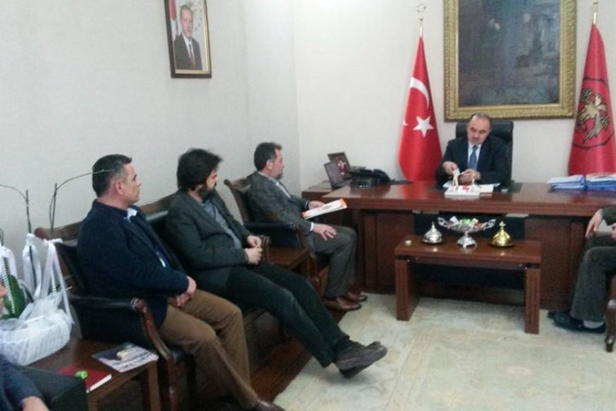 Mazlumder Konya Şube Yönetim kurulu üyeleri Konya valisi Muammer Erol'u ziyaret etti.