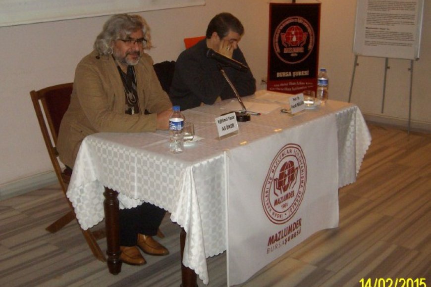 MAZLUMDER İNSAN HAKLARI OKULU 2.HAFTA SEMİNERİ İLE DEVAM ETTİ