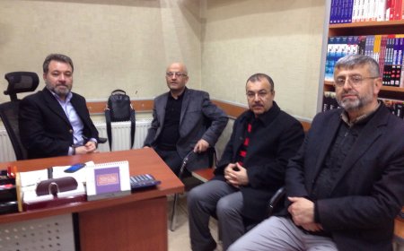 Ak Parti Konya Milletvekili aday adayı Prof.Dr. Hamdi Arbağ, Mazlumder Konya Şubesini ziyaret etti.