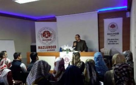 MAZLUMDER’DEN İNSAN HAKLARI OKULU