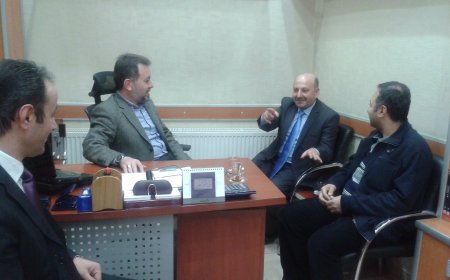 Ak Parti Konya Milletvekili aday adayı Mehmet ÖNAL, Mazlumder Konya Şubesini ziyaret etti.