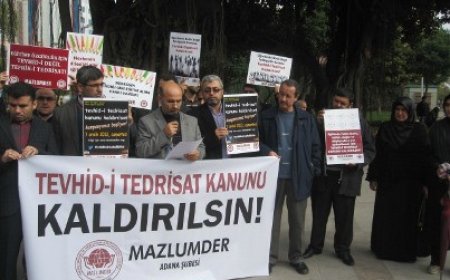 TEVHİD-İ TEDRİSAT KANUNU KALDIRILSIN!