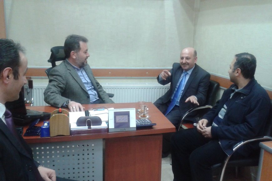 Ak Parti Konya Milletvekili aday adayı Mehmet ÖNAL, Mazlumder Konya Şubesini ziyaret etti.