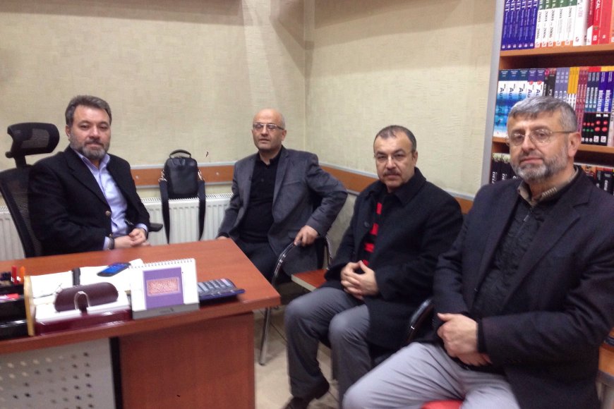 Ak Parti Konya Milletvekili aday adayı Prof.Dr. Hamdi Arbağ, Mazlumder Konya Şubesini ziyaret etti.