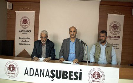 ADANA’DA STK ÜYELERİNE VERİLEN CEZALAR 28 ŞUBATÇI YARGI MANTIĞI İLE VERİLMİŞTİR
