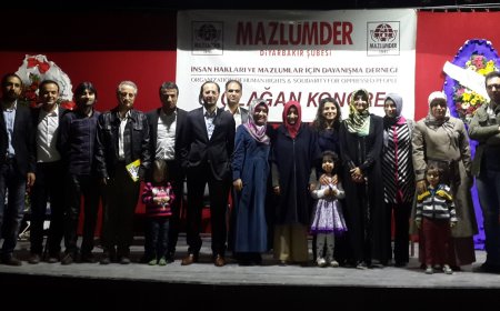 MAZLUMDER Diyarbekir Şubesi’nde Kongre ve Mezuniyet Heyecanı