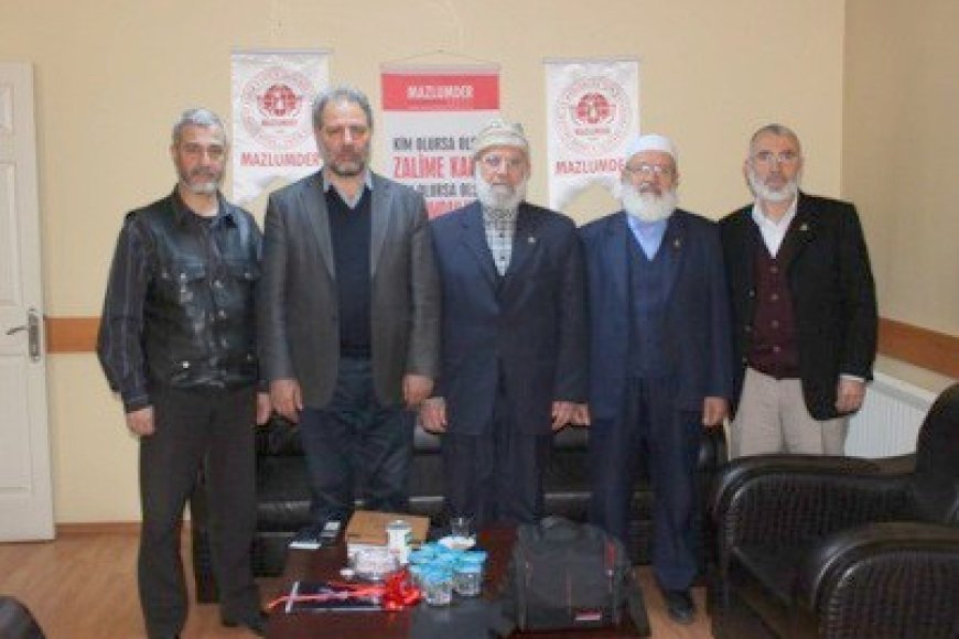 Ümmet Vakfı'ndan MAZLUMDER İstanbul'a Ziyaret