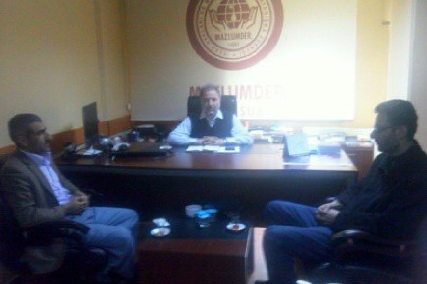 Peygamber Sevdalıları Platformu’ndan MAZLUMDER İstanbul’a Ziyaret